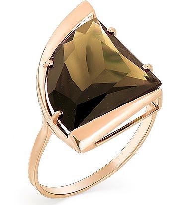 Кольцо с раухтопазом 2463384