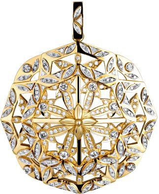 Подвеска с бриллиантами 01П685473L