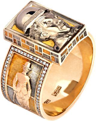 Печатка с Бриллиантом 01Т666226ЖL