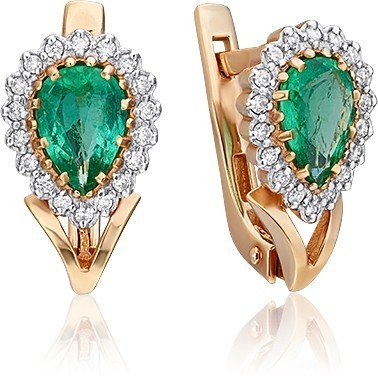Серьги с изумрудами 2442747