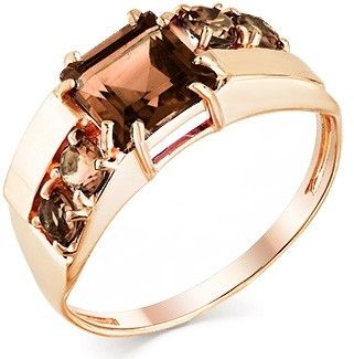 Кольцо с раухтопазом 2134725