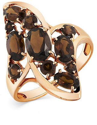 Кольцо с раухтопазом 2136168