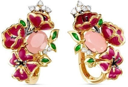 Серьги с кварцем 2260787