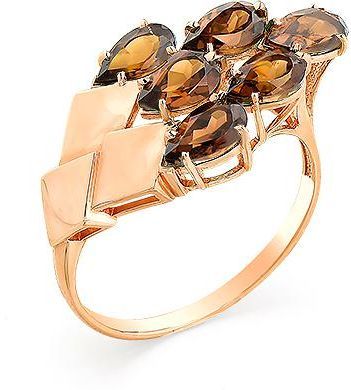 Кольцо с раухтопазом 2137885