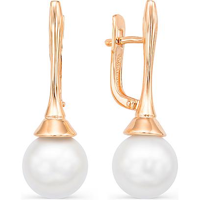 Серьги с жемчугами 2501028