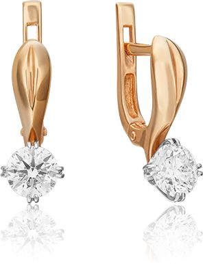 Серьги с бриллиантами 2443006