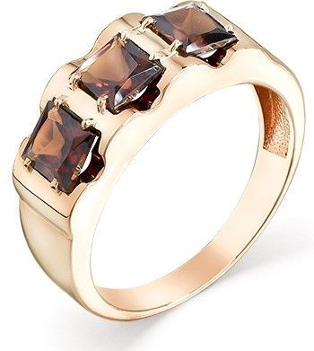 Кольцо с раухтопазом 2132387