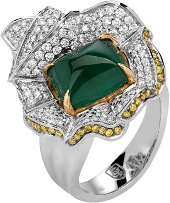 Кольцо с Изумрудом 01К6813114-1