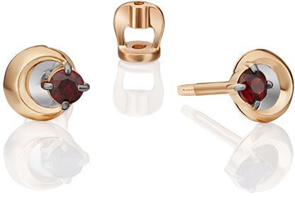 Серьги с Гранатами 2219919