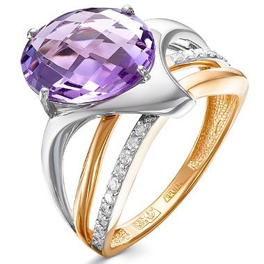 Кольцо с Аметистом 2261353