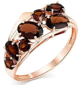 Кольцо с раухтопазом 2136463