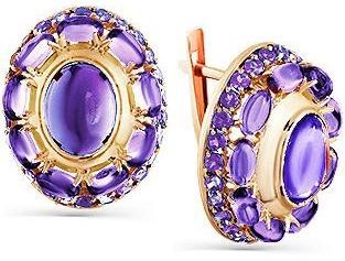Серьги с аметистами 2139663