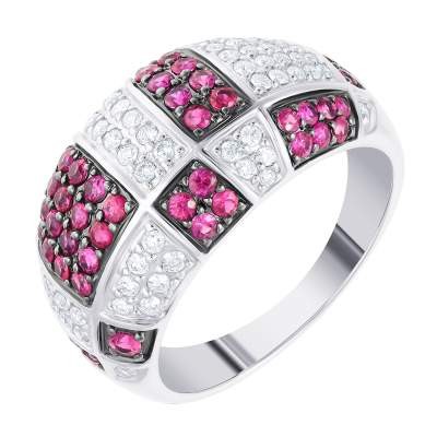 Кольцо с Рубином R38329A0F14WB001_RU_WG