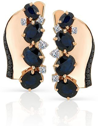 Серьги с сапфиром 2165709