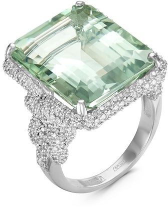 Кольцо с кварцем 2260013