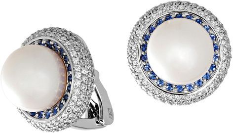 Серьги с сапфиром 01С6210179-1