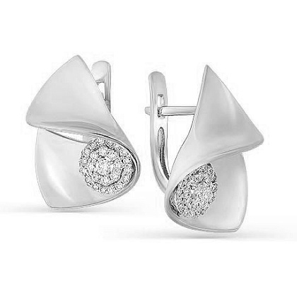 Серьги с бриллиантами 2165044