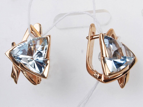Серьги с Гранатами 35С312297