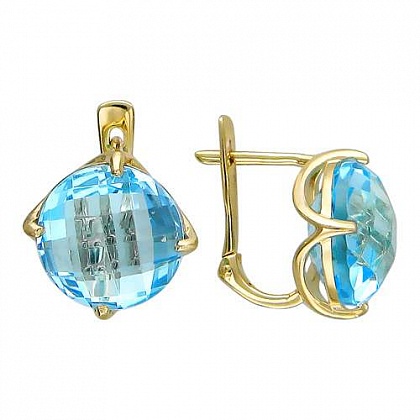 Серьги с кварцем 01С336269