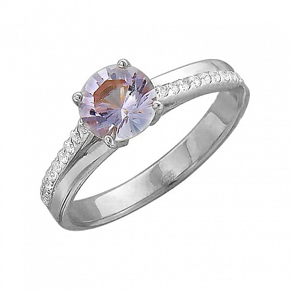 Кольцо с Аметистом 01К327549