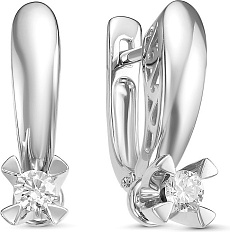 Серьги с бриллиантами B-31271-D