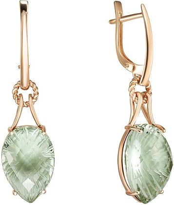 Серьги с аметистами 2183866