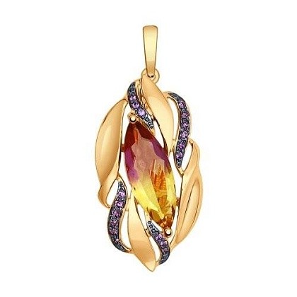 Подвеска с аметистами 731558