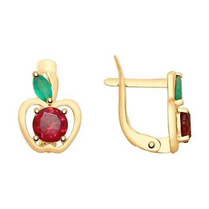 Серьги с агатами 725571