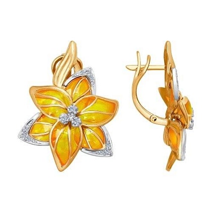 Серьги с бриллиантами 6029017