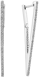 Серьги с бриллиантами B-42011-J