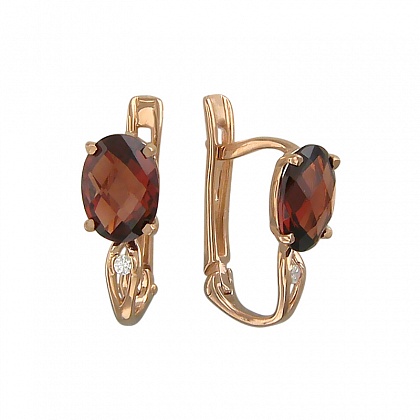 Серьги с Гранатами С16С3133319Г