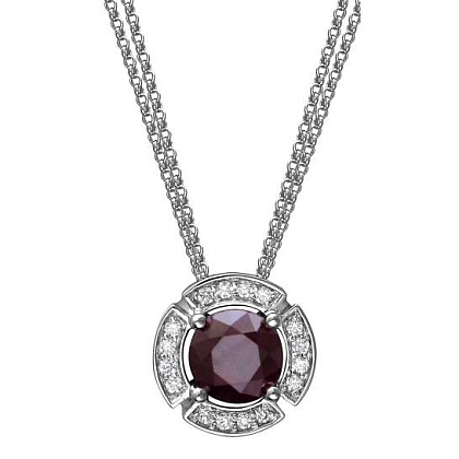 Колье с Рубином 01Л621758-3