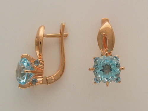 Серьги с Гранатами 45С312662