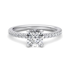 Кольцо с Бриллиантом 8-L0358-18K--23