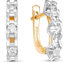 Серьги с бриллиантами B-31007-C