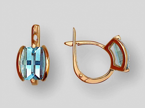 Серьги с Гранатами 35С312216