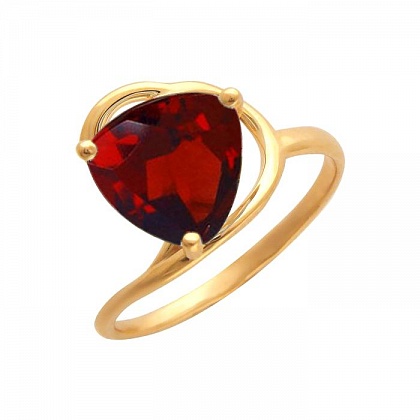 Кольцо с Гранатом 01К314933-4