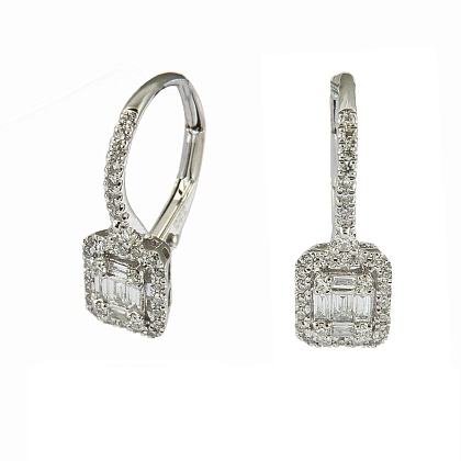 Серьги с бриллиантами 19-12-90915085-SB