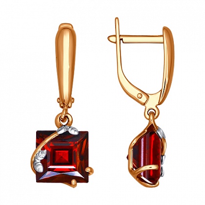 Серьги с Гранатами 721714