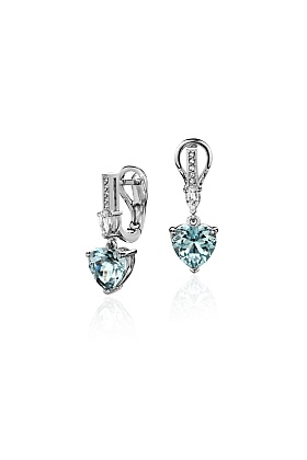 Серьги с сапфиром 01С6212972-3