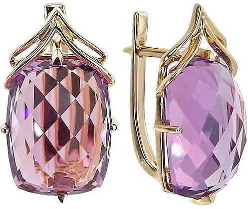 Серьги с аметистами 2184655