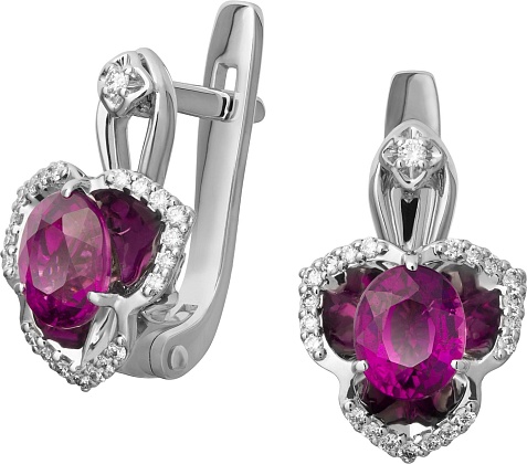 Серьги с Гранатами 2490999