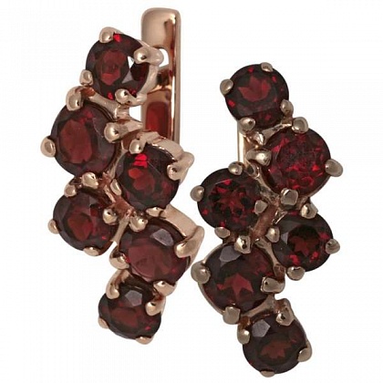 Серьги с Гранатами 22252_5-72