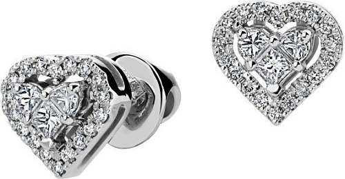 Серьги с бриллиантами 01С627615Z