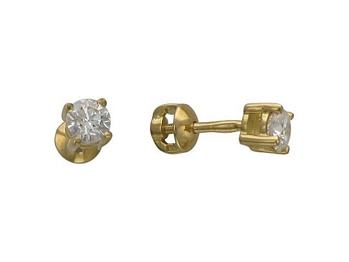 Серьги с бриллиантами Г9С640324