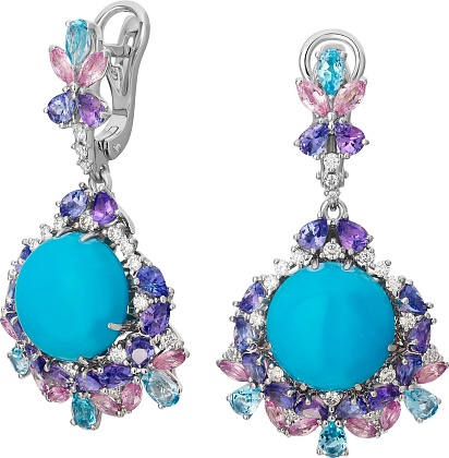 Серьги с Бирюзой 2480451