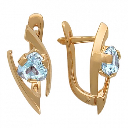 Серьги с аметистами 01С313135