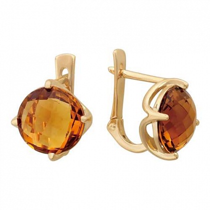 Серьги с цветными камнями 01С316270