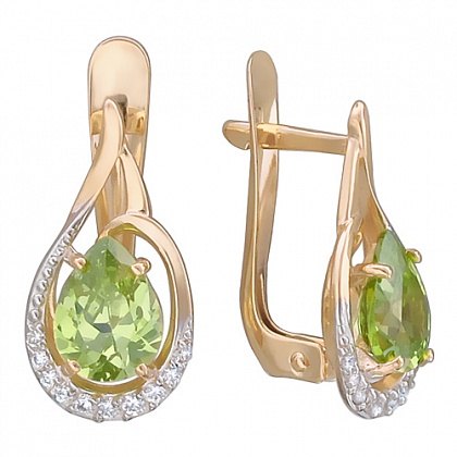 Серьги с Фианитом 01С217363