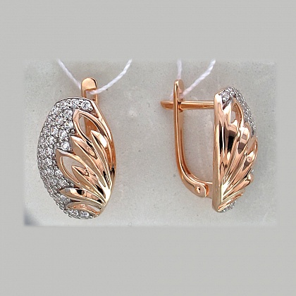 Серьги с Фианитом С12С112515